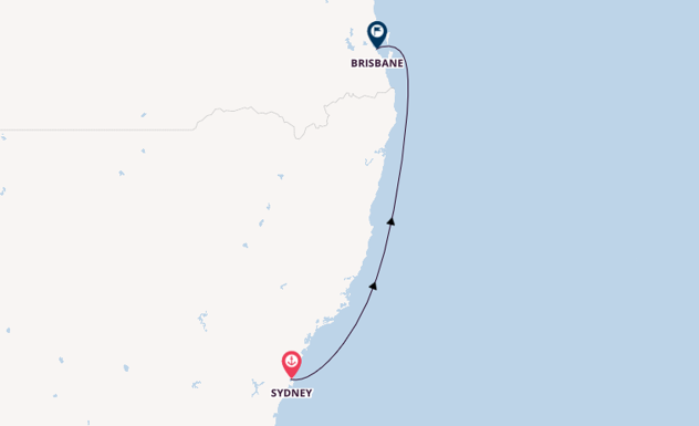 Australia from Sydney, Australia with the Sapphire Princess