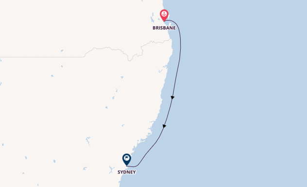 Australia from Brisbane, Australia with the Royal Princess