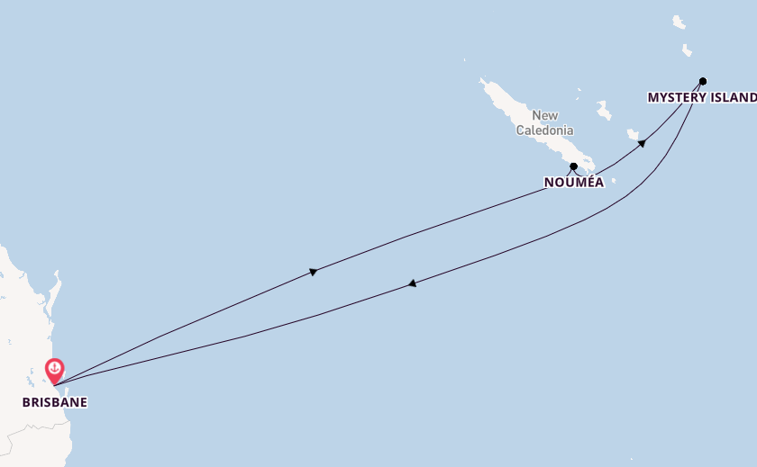South Pacific from Brisbane, Australia with the Quantum of the Seas