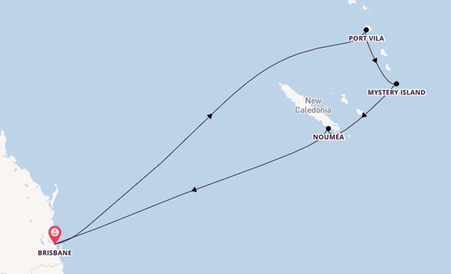 South Pacific from Brisbane, Australia with the Quantum of the Seas