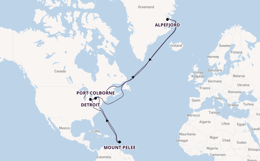 Southern Caribbean from Toronto, Canada with the Viking Octantis