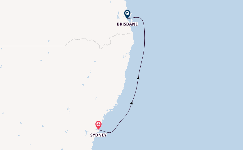 Australia from Sydney, Australia with the Grand Princess