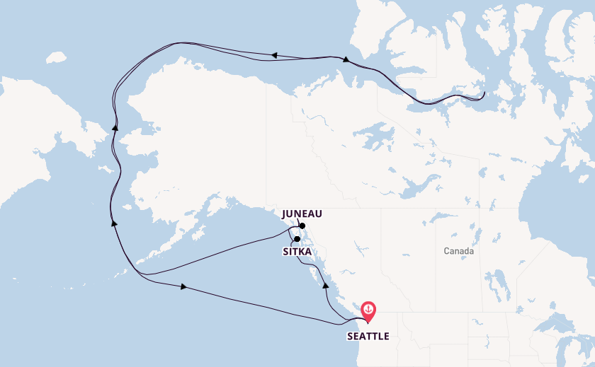 Alaska & West Canada from Seattle, Washington, USA with the Quantum of the Seas