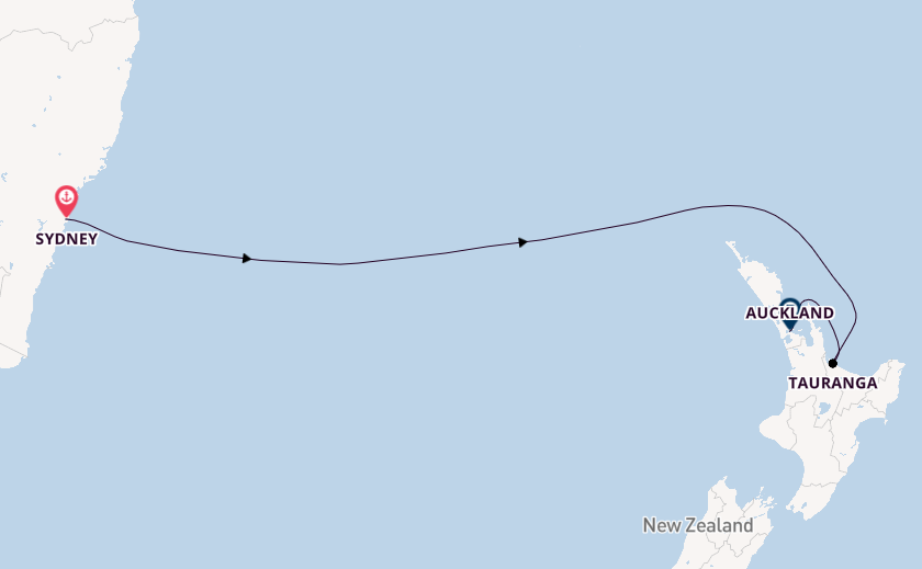 Australia and New Zealand from Sydney, Australia with the Royal Princess