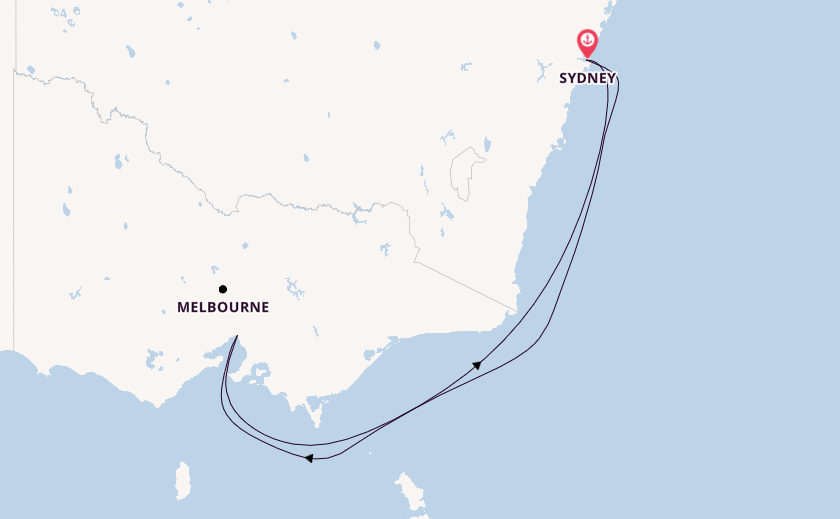 Australia from Sydney, Australia with the Carnival Splendor