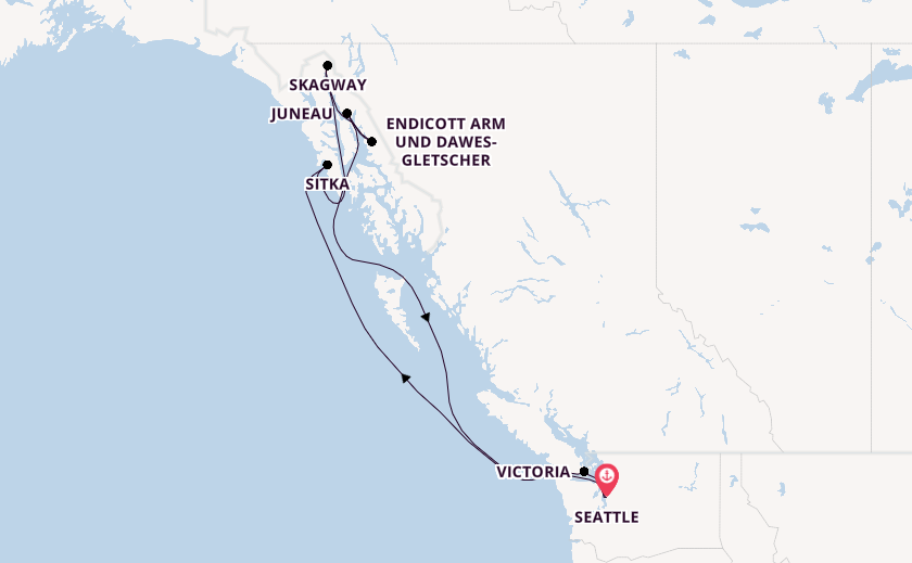 Alaska & West Canada from Seattle, Washington, USA with the Quantum of the Seas