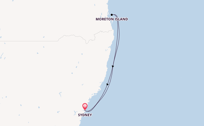 Australia from Sydney, Australia with the Carnival Splendor