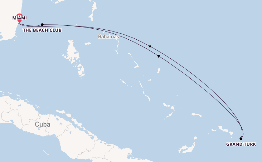 Caribbean from Miami, Florida with the Scarlet Lady