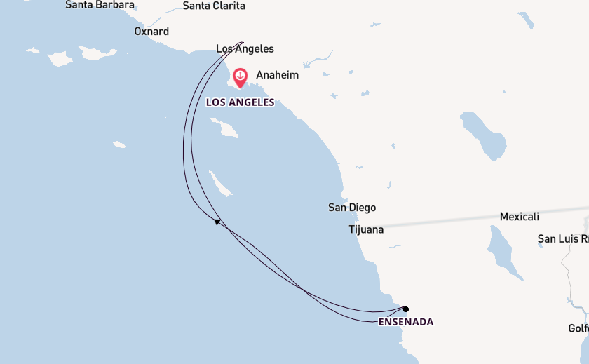 West Coast USA from Los Angeles, California with the Navigator of the Seas 