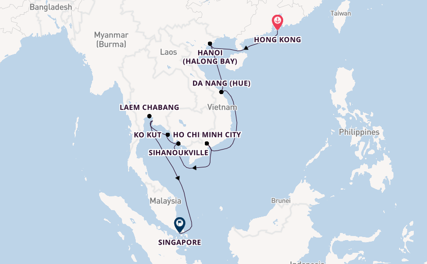 Thailand, Cambodia & Vietnam