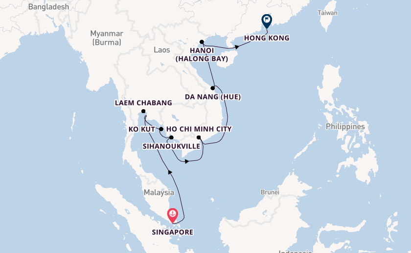 Thailand, Cambodia & Vietnam