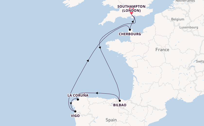 No Fly Spain & France 