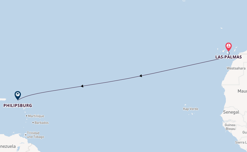 Kanarische Inseln ab Las Palmas, Gran Canaria auf der SEA CLOUD SPIRIT
