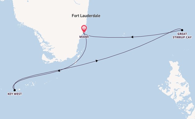 Karibik ab Miami auf der Norwegian Viva