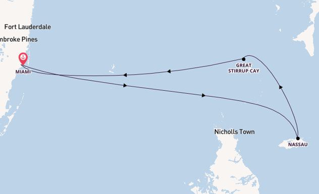 Karibik ab Miami auf der Norwegian Viva