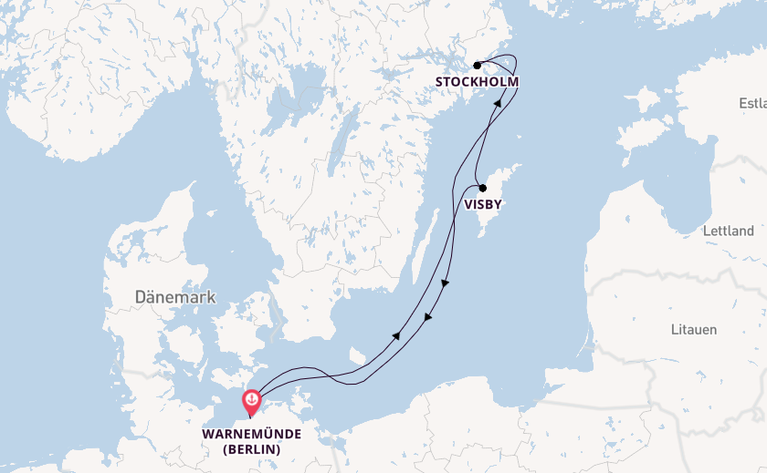 Kurzreise nach Stockholm & Gotland ab Warnemünde