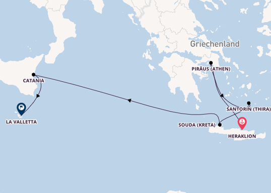 8 Tägige Kreuzfahrt Ab Heraklion Mein Schiff 5 Tui Cruises