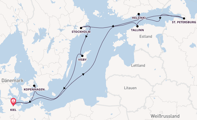 Herrliche Reise Nach Kiel Mein Schiff 6 Tui Cruises