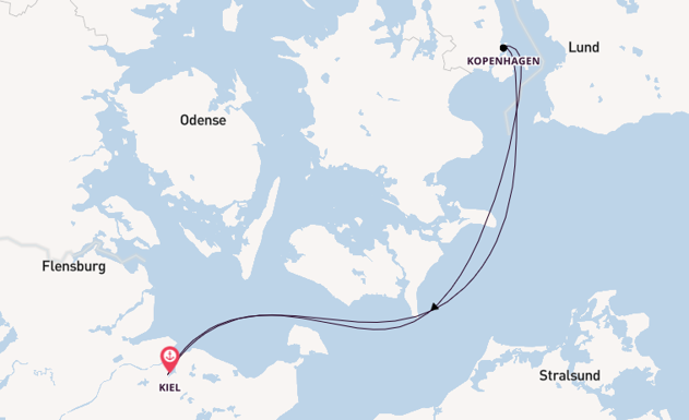 In 3 Tagen Nach Kiel über Kopenhagen Mein Schiff 1 Tui