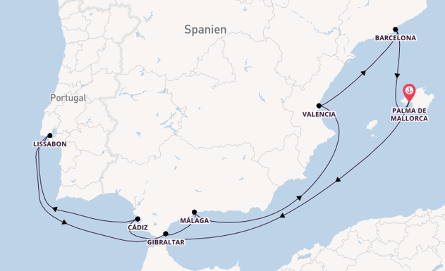 Entdecken Sie Lissabon Ab Palma De Mallorca Mein Schiff 4