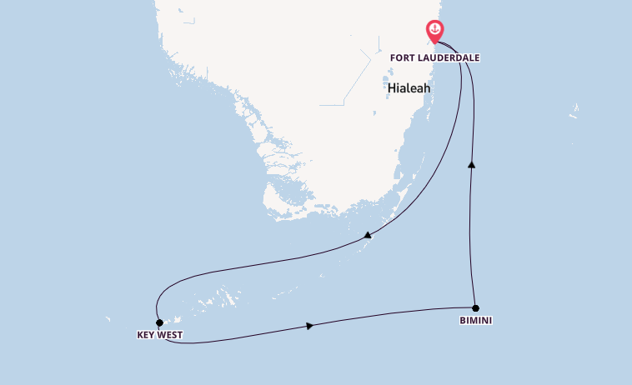 Caribbean vanaf Fort Lauderdale, Verenigde Staten met de Celebrity Reflection